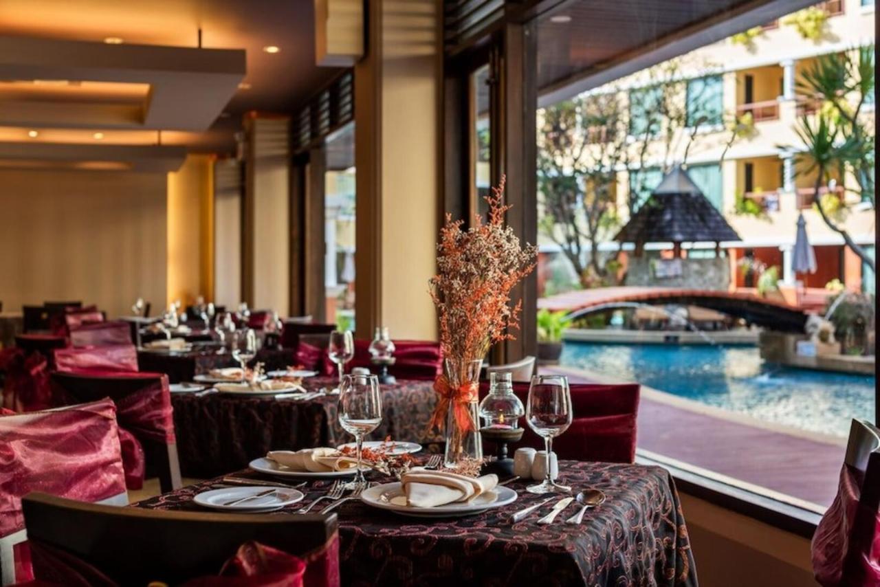 Patong Paragon Resort & Spa Sha Extra Plus Bagian luar foto The restaurant